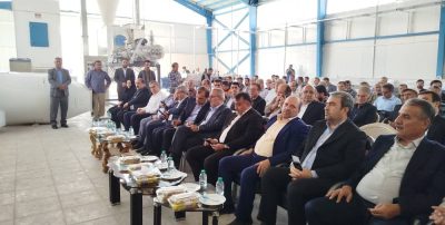 افتتاح طرح کشاورزی در هفته دولت