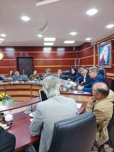 نشست شورای اشتغال استان با حضور فرماندار