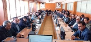 جلسه معارفه مدیر جدید در جهاد کشاورزی استان