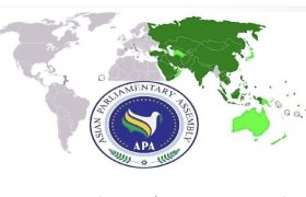 پیام علی کهنمویی دبیر کل سازمان حقوق بشر امت واحده جهان اسلام خطاب به اجلاس کمیته دائمی امور سیاسی مجمع مجالس آسیایی (APA) :