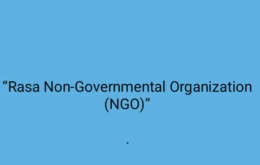 “Rasa Non-Governmental Organization (NGO)” .