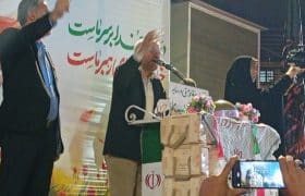 طنین نوای حماسه ساز (بلبل خمینی) در قلب شهر دهدشت