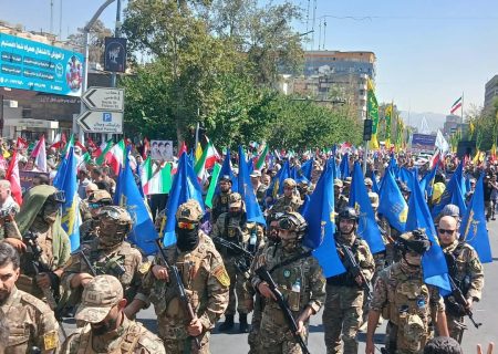 رزمایش بزرگ ۳۱۳ هزار نفری «جان‌فدایان ایران»؛ جلوه‌ای از همبستگی و انسجام ملی ، تهران – جمعه ۲۷ شهریور ۱۴۰۵