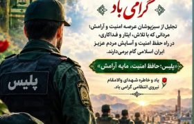 هفته نیروی انتظامی، یادآور ایثار، شجاعت و تلاش بیوقفه حافظان نظم و امنیت کشور است